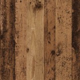 Kenkäkaappi ja istuinpenkki, vanha puu, tekninen puu, 102 x 36 x 60 cm